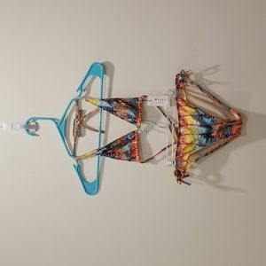 NWT Milly Minis Halter Top Bikini Swimsuit